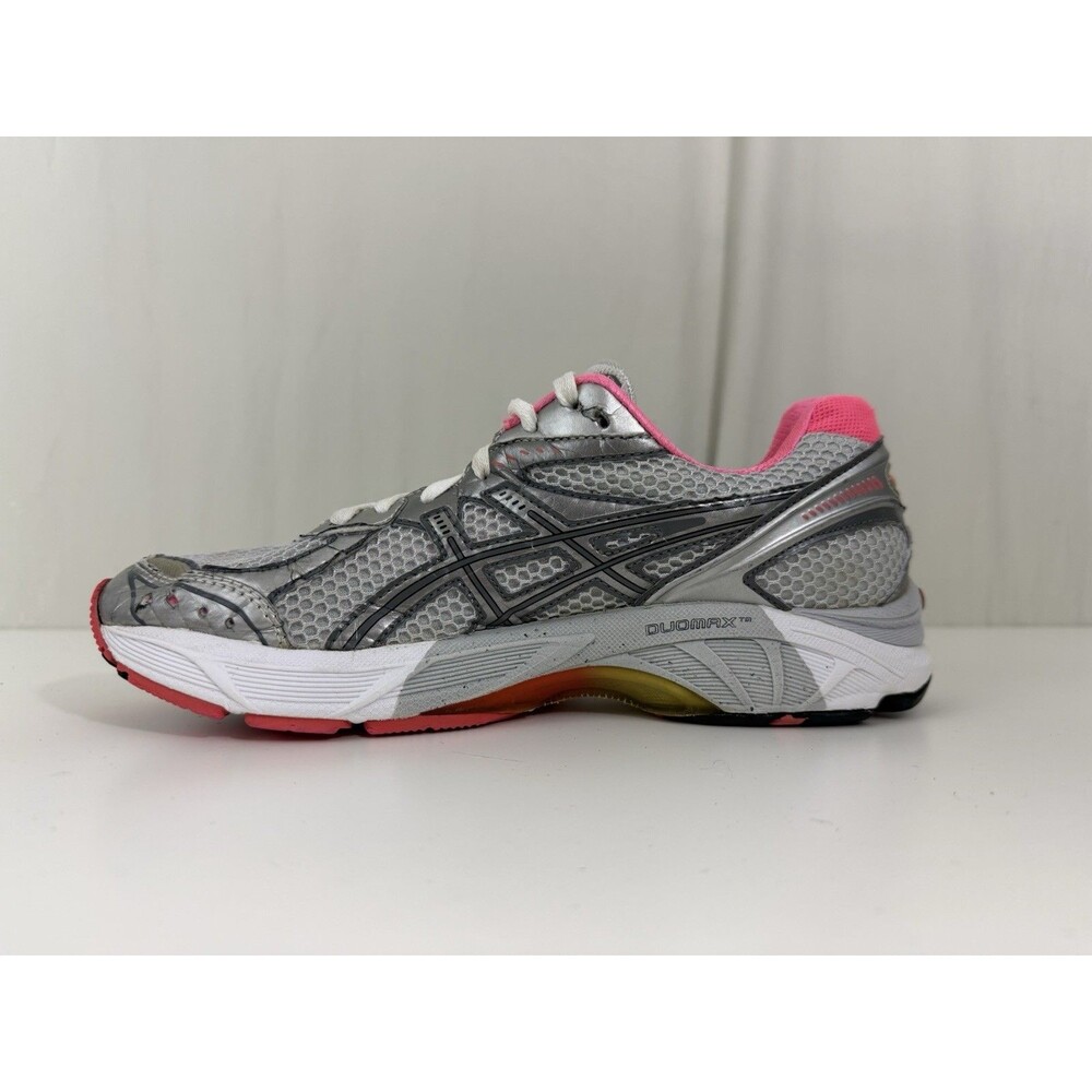 Asics GT-2160 Womens Sz 9.5 Running Shoes Metallic Silver Pink Retro-Tech Y2K - Picture 5 of 11